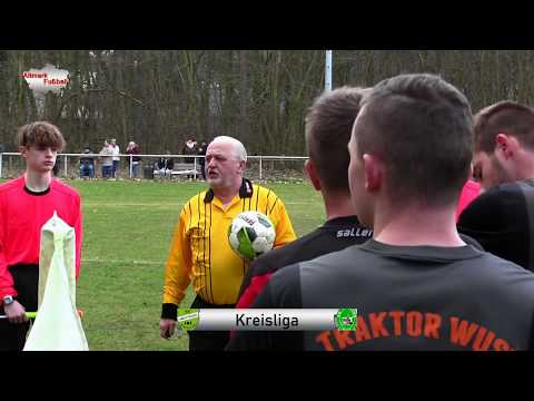 Grün Weiß Staffelde - Traktor Wust *