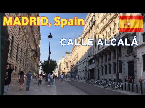 MADRID 🇪🇸 WALK TOUR (26/06/2021)-1st Day in Spain of Wearing Face Mask Outdoors Not Required (P-2)