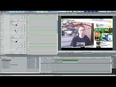 Final Cut Pro 6 Tutorial: BORIS Vector Shape Generator