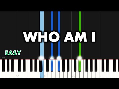 Casting Crowns - Who Am I | EASY PIANO TUTORIAL by Synthly