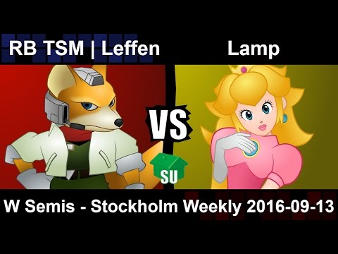 RB TSM Leffen (Fox) vs Lamp (Peach) - Winners Semis Stockholm Weekly 2016-09-13