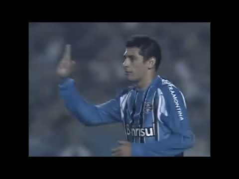 GRÊMIO 2x0 Santos - First Leg of the 2007 Libertadores Semifinal - Rádio Gaúcha (Commentary by Pe...