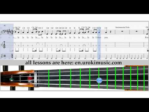 Shakira - La La La - How To Play Cello - Sheet Music Fingering
