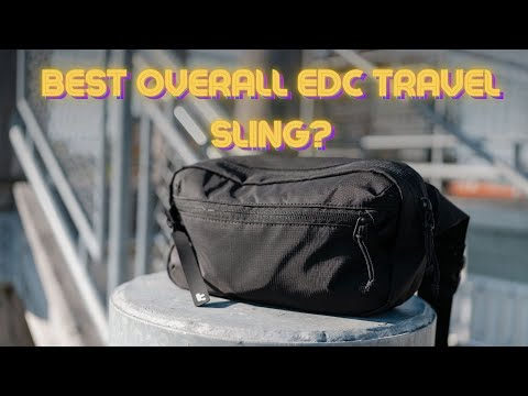 The best budget and most affordable quality travel EDC Everyday Sling bag?!  The Tomtoc Aviator-T33