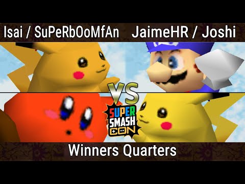 SSC 2023 - Isai & SuPeRbOoMfAn Vs. JaimeHR & Joshi - Smash Bros - SSB64