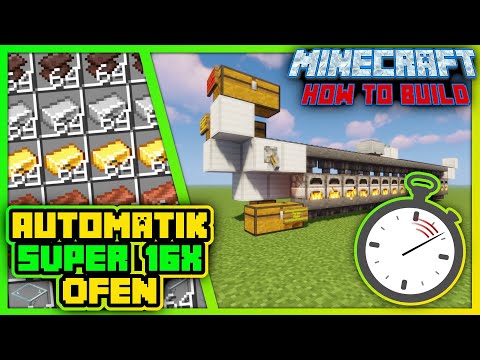 Automatischer SUPER OFEN [schnell & einfach] 🔸 Minecraft 1.21 & 1.20 Tutorial 🔸 Neostrics