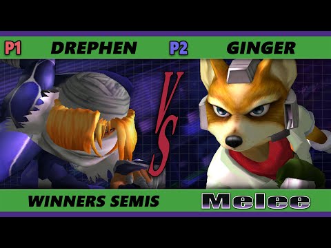 S@X 395 Online Winners Semis - Ginger (Fox) Vs. Drephen (Sheik) Smash Melee - SSBM