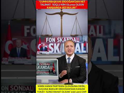 🚀 PARTİYE DEĞİL, SUÇA BAKILACAK! ⭐ ERDOĞAN'DAN: 'AK ESKI YENI CHP PARTİLİ DE DAHİL KİMSE KORUNMAYACAK! ✨ '" 

🎯 CUMHURBAŞKANIMIZ ERDOĞAN'DAN NET TALİMAT: "KİM MİLLETİN HAKKINA EL UZATIRSA, KARŞISINDA DEVLETİ BULUR! ⭐ " 

🚀 Cumhurbaşkanımız Sayın Recep Tayyip Erdoğan, fon krizleri ve piyasa manipülasyonları hakkında kürsüden son noktayı koydu! 💎  

🚀 İster piyasa manipülasyonu, ister borsa oyunları, ister belediyelerde yaşanan apaçık yolsuzluklar olsun; kimse milletin hakkını yiyemez! 🎯  

🎯 Başkan Erdoğan net bir dille uyardı: "Her kim milletin hakkına, hukukuna, malına ve mülküne el uzatırsa, karşısında bizi bulur, devleti bulur! 🚀 " 

🔥 ESKİ CHP, YENİ PARTİ FARK ETMEZ: SUÇLU AK PARTİLİ DE OLSA CEZASINI ÇEKECEK! 🚀  

🔥 Piyasalarda ağı kurup hisseleri şişirenler, milyarları cebe indirip ardından "mağduruz" masalı okuyanlar iyi bilsin! 🎯  

🎯 İçiniz rahat olsun; kimin hangi partiden olduğuna, makamına veya çevresine değil, işlediği suça göre hesap sorulacak! 📢  

🔥 Suçlu AK Partili de olsa cezasını çekecek, kimsede ayrım yok, adalet herkes için işleyecek! 📢  

⭐ KİMSEYE GÖZ YUMMAYIZ, HAK YENİLMESİNE ASLA İZİN VERMEYİZ! ⭐  

🚀 Ne hak yeriz, ne de vatandaşın hakkının yenilmesine tek bir an bile göz yumarız! 🚀  

✨ Başkaları gibi hak yiyenleri ve hortumcuları asla savunma yoluna gitmeyiz! 🚀  

💎 Adalet mekanizması ve devletimizin kararlı iradesi, bu foncuların ve vurguncuların hesabını sonuna kadar sormaya devam edecektir! 🚀  

🎯 Yazan: Bülent Taşgın 

🎯 #BülentTaşgın #RecepTayyipErdoğan #FonKrizi #PusulaPortföy #YeniParti #Hortumcu #Siyaset #Gündem #SonDakika #ReelsViral #Türkiye 