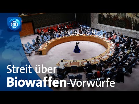 Krieg gegen die Ukraine: UN-Sicherheitsrat streitet über Biowaffen