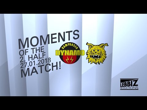 MOMENTS OF THE MATCH!: 2. Half KaDy - Ilves FS 27.01.2018