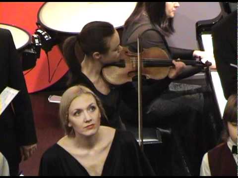 Ance Krauze un JMMS zēnu koris Ziemassvētku koncerts.