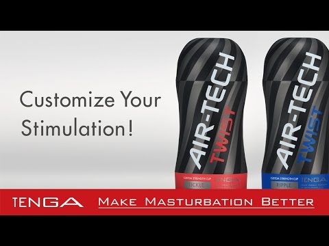 Видео Стимулятор для мужчин Tickle Tenga Air-Tech Twist