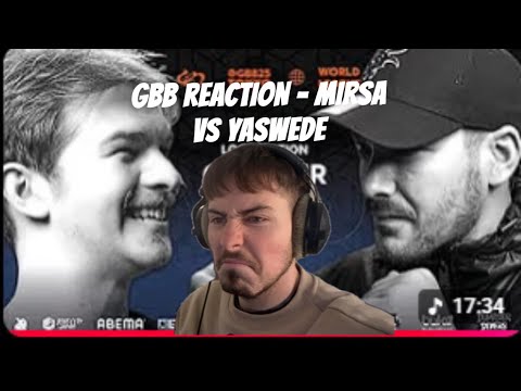 REACTING TO MIRSA VS YASWEDE GBB25