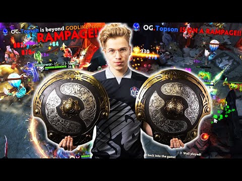 TOPSON ARC WARDEN 2X RAMPAGE!!! DOTA 2