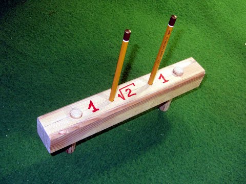 Plywood hull gluing: Episode #53A - simple spar gauge for tapered wooden mast (Pasja 400 dinghy)