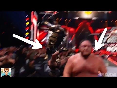 Samoa joe walks away from Penta el zero m AEW collision