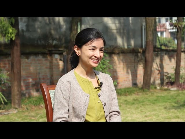 Pragya Pradhan, Habitat Programme Manager at UN-Habitat and Sabrina Maharjan, Founder-Nep Product