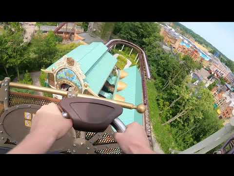 Ride to Happiness | Plopsaland de Panne | Mack Rides Xtreme Spinning Coaster | Onride