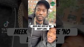 Meek Mill Says He ‘No Diddy’ Gang In NYC 🇺🇸 #MeekMill