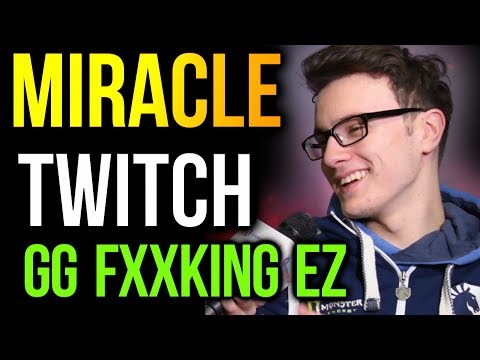 Miracle- Twitch Stream Elder Titan - Damn! GG Fxxking Ez Dota2