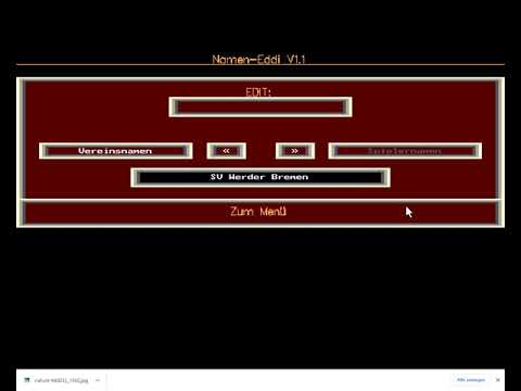 Let`s Retro  "Bundesliga Manager"