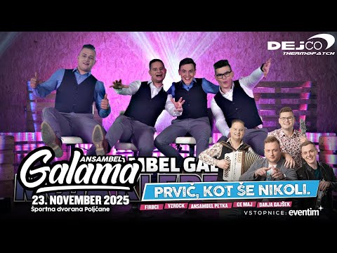 ANSAMBEL GALAMA - MOJA KLEPETULJA (Official video)