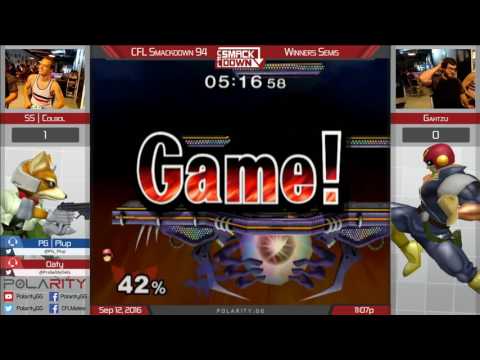 CFL Smackdown 94 Melee - SS Colbol (Fox) vs Gahtzu (Falcon) - Winners Semis