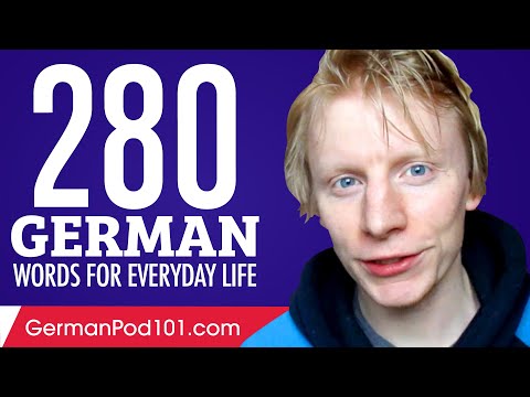 380 German Words for Everyday Life Basic Vocabulary 19