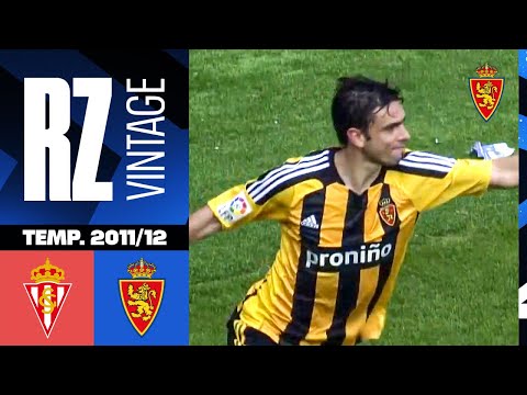 RZ VINTAGE | Real Sporting 1-2 Real Zaragoza 2011/12 (Goles de Postiga y Lafita)