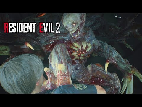Resident Evil 2 Remake - Leon Vs William | All William Birkin Boss Battles (Leon's Story)