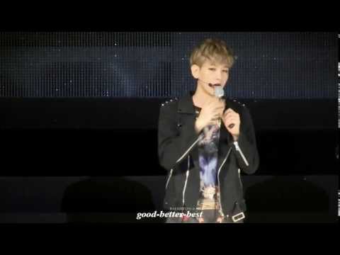 130406 Seoul Girls Collection - Ment Baekhyun fancam