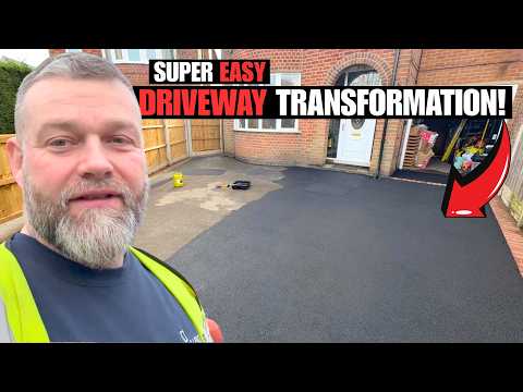 How To Transform Your Tarmac Driveway On The CHEAP! *DIY SPECIAL*