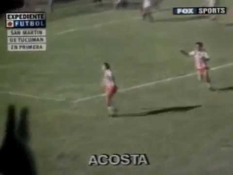 Gol de Acosta a Rosario Central (San Martín de Tucumán 4-3 Rosario Central) Clausura 1993