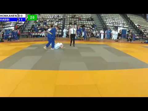 Sovelletun judon SM 2017: SM-81: HONKANEN - VASSI