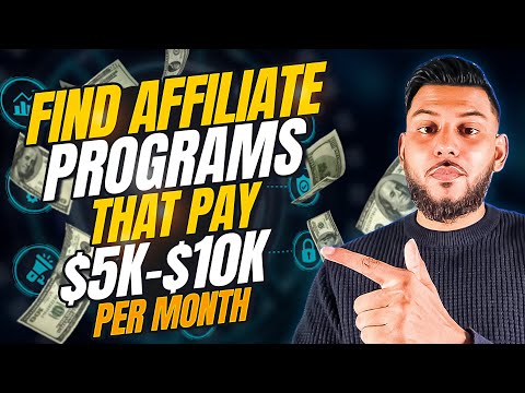 , title : 'How To Find Affiliate Programs That Pay $5K-$10 Per Month 🔥 (After Making $80K In Commissions)'