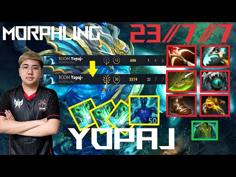 Yopaj Morphling Mid Lane Dota 2 Gameplay Highlights Patch 7.31b