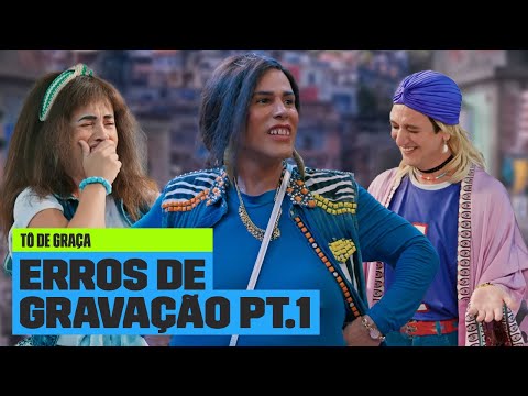 Assista aos MELHORES ERROS DE GRAVAÇÃO da temporada! | Tô de Graça | Temporada 7 | Multishow