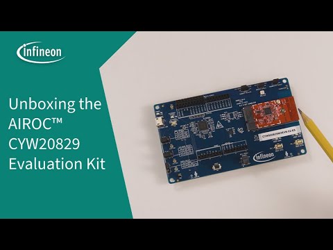 Unboxing the AIROC CYW20829 Bluetooth LE MCU Evaluation Kit