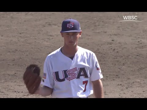 Highlights: USA v Chinese Taipei – WBSC U-15 Baseball World Cup 2016 - Game 4