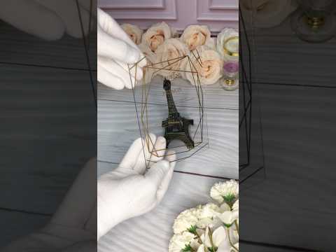 Acrylic Wedding Invitation Card, Geometric Shapes Design Clear Wedding Invitation