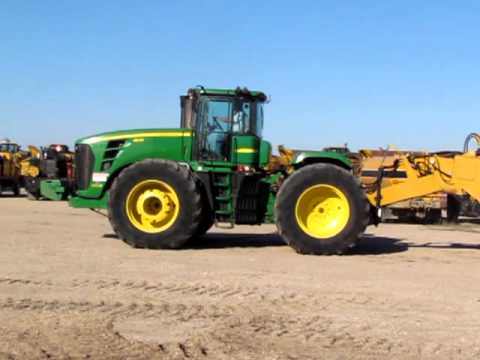 JOHN DEERE 9630 TRACTOR4X4 Articulated Scraper Tractor w/Front Counterweight Kit, EROPS