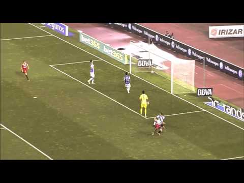 Real Sociedad vs Sevilla Gol Jairo 0-1 Jornada 7 2013/2014 - AllGoalsLFP