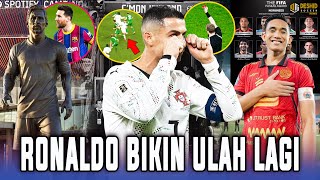 Download lagu VIRAL! Ronaldo Causes Trouble, Gets a Red Card 🥵 Rizky Ridho Enters Puskas 😱 Barca Builds Messi S... mp3