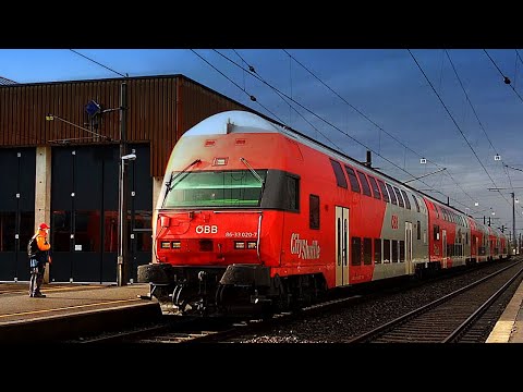 ÖBB Bahnhof Wolfurt➡️S-Bahnen, Dostos mit Greenpoints Taurus➡️Railjet mit 1216
