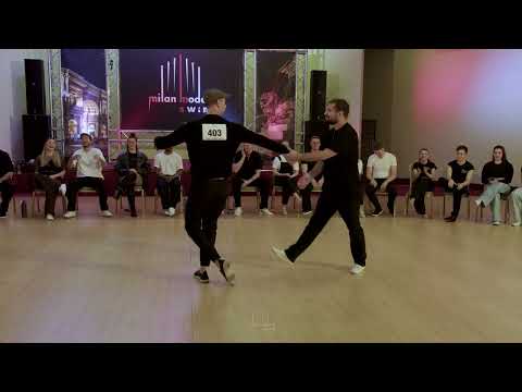 Attila Pártos & Ludovic Pelegrin - 3rd place Strictly Open Finals - Milan Modern Swing 2025
