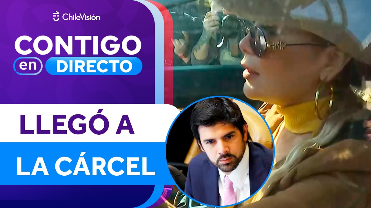 CATHY BARRIGA llegó a la cárcel a buscar a Joaquín Lavín Jr. - Contigo en Directo