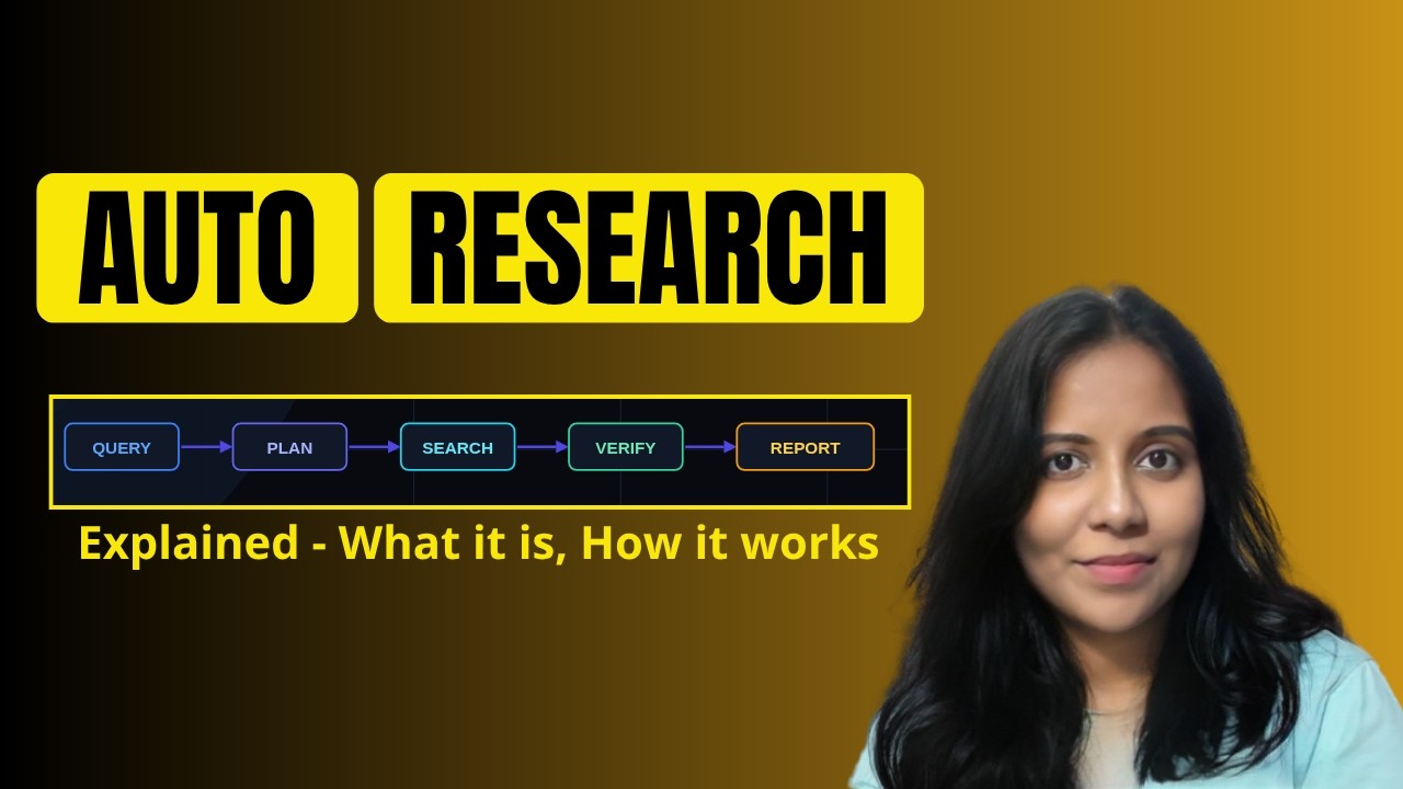 Auto Research AI Explained Step-by-Step | Complete AI/ML Architecture Guide