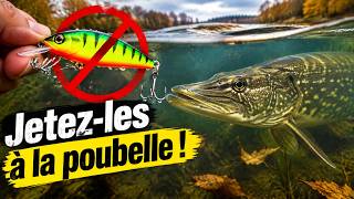 Jetez vos leurres fluo à la poubelle ! L'erreur fatale qui fait fuir les gros br