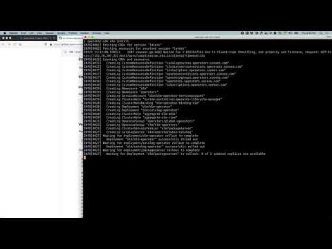 Using Kubernetes Operator to manage OCI Resources