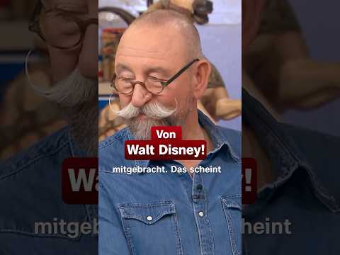 Original Widmung von Walt Disney! 😱 | Bares für Rares #shorts